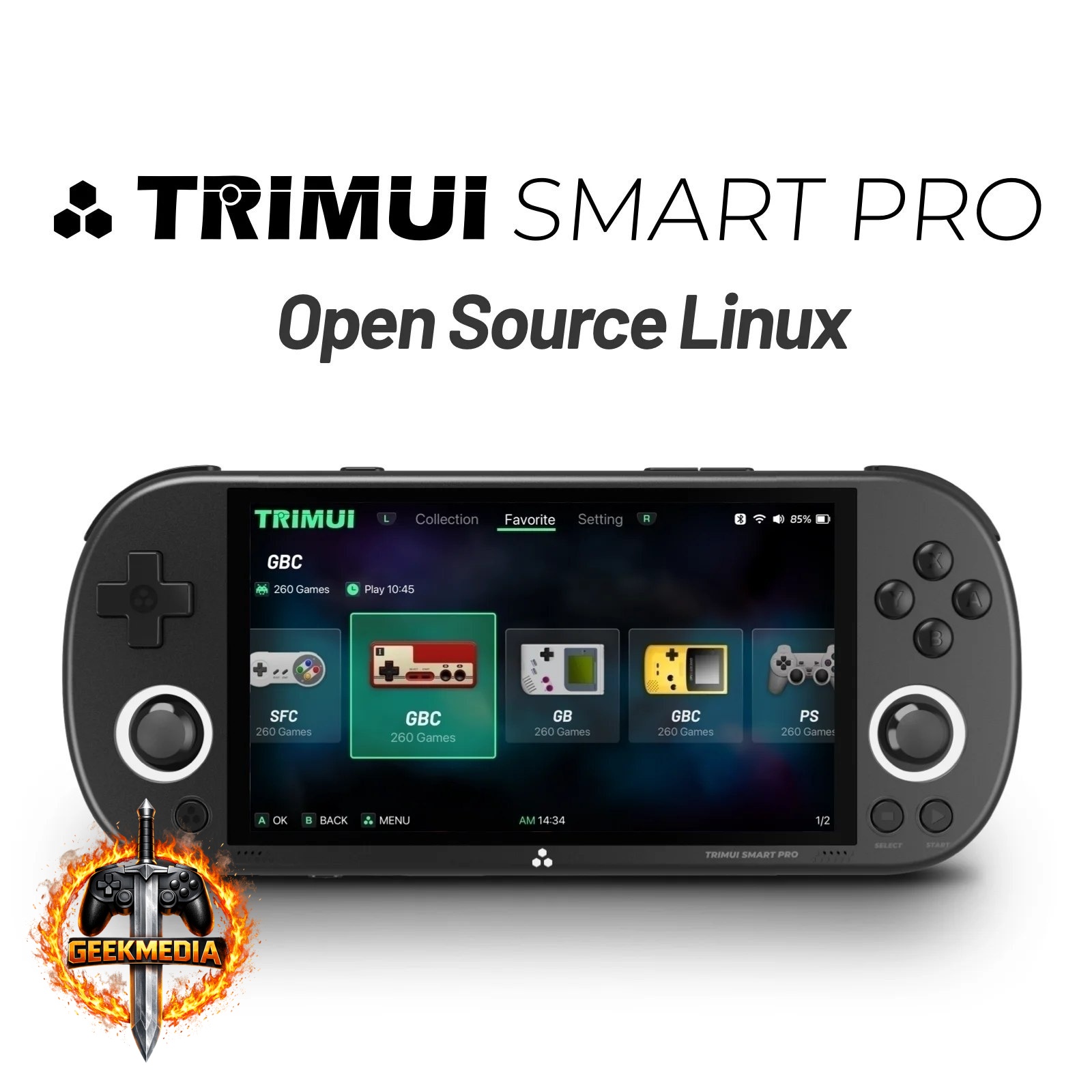 Console Portátil Trimui Smart PRO