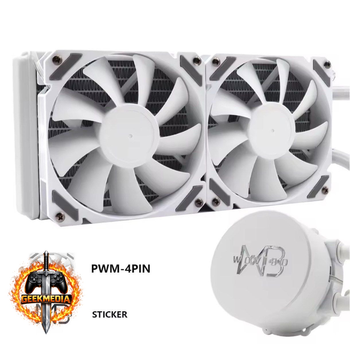 Water Cooler Wovibo 240mm White