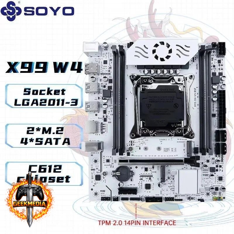 Placa Mãe SOYO X99 D4 Eternal C612