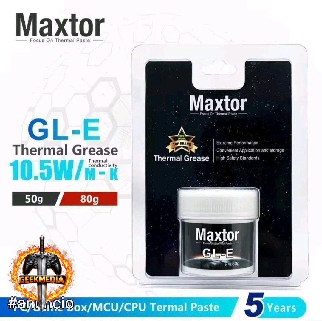 Pasta Térmica Maxtor GLE-10.5W (50g)