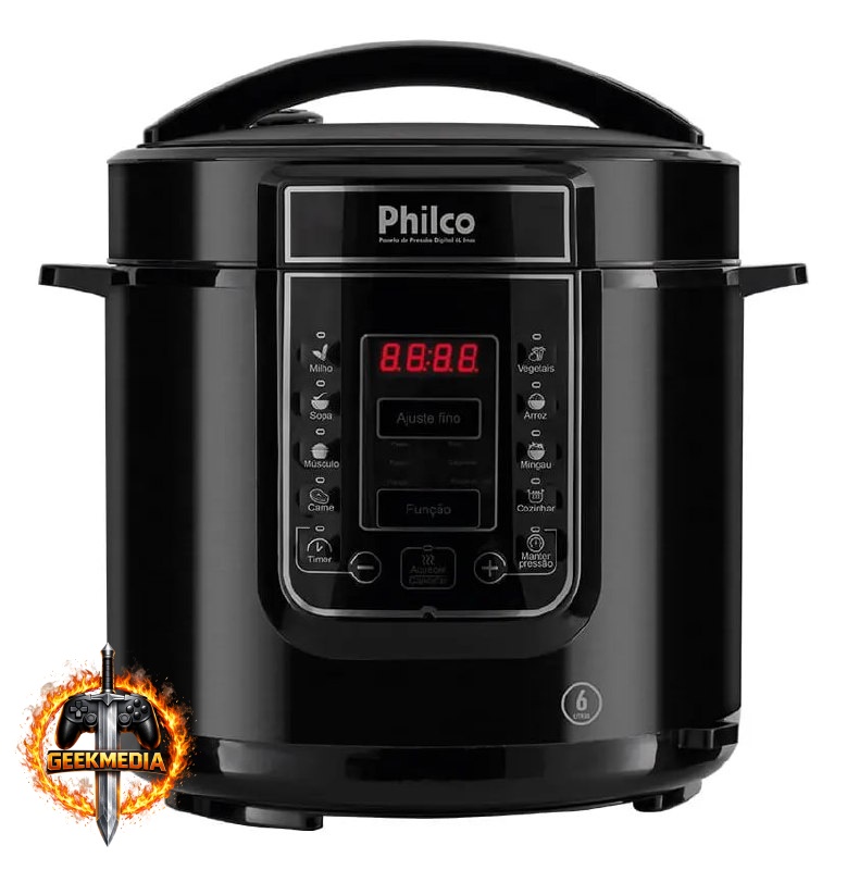 Panela Elétrica de Pressão Philco PPP01P 6L