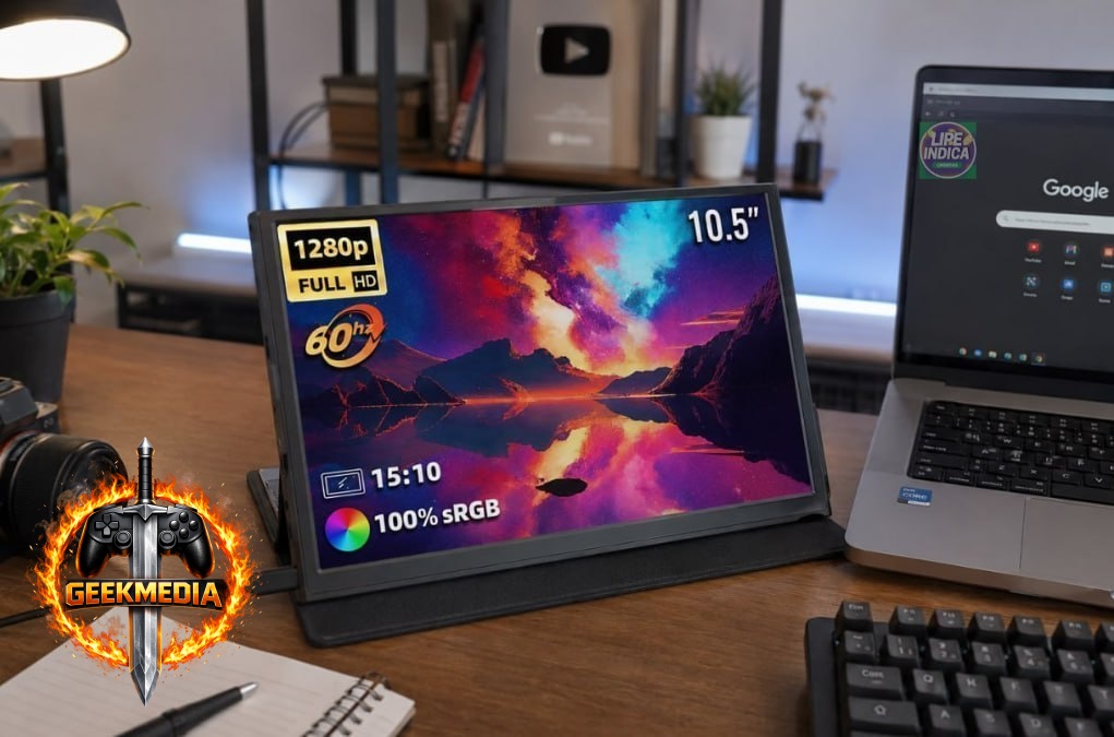 Monitor Portátil Zsus PM10A 10.5 polegadas