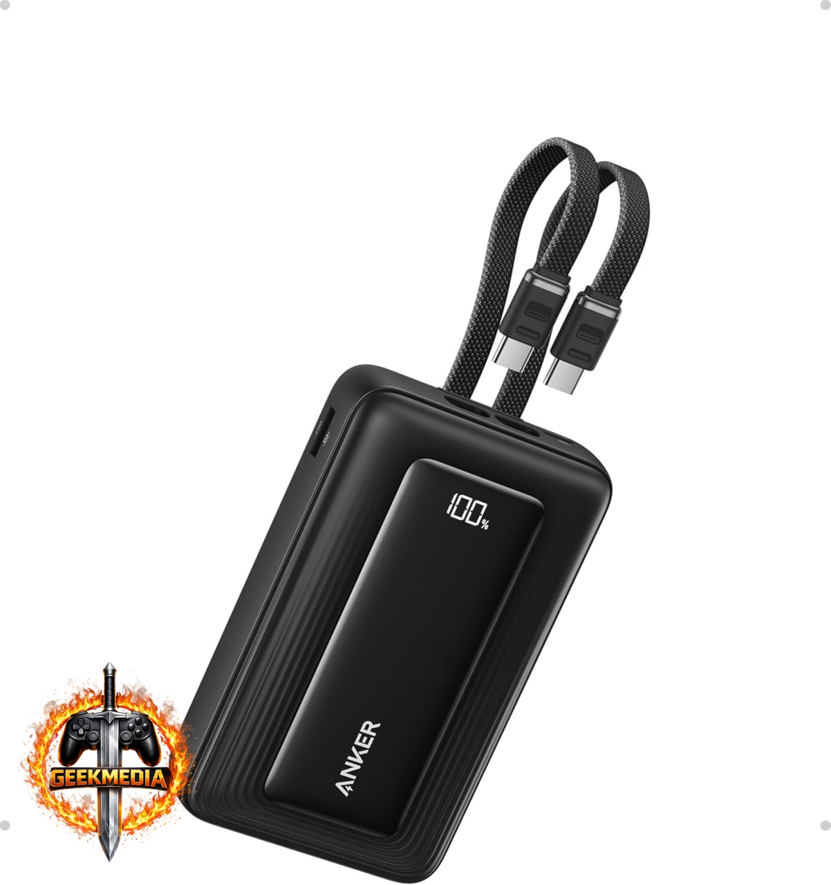 Anker Zolo Power Bank 20.000mAh - Carregamento 45W