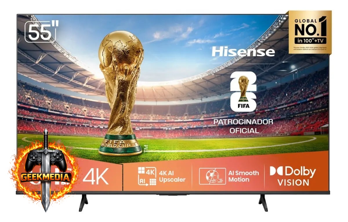 Smart TV Hisense 4K 55A6NV 55 Polegadas