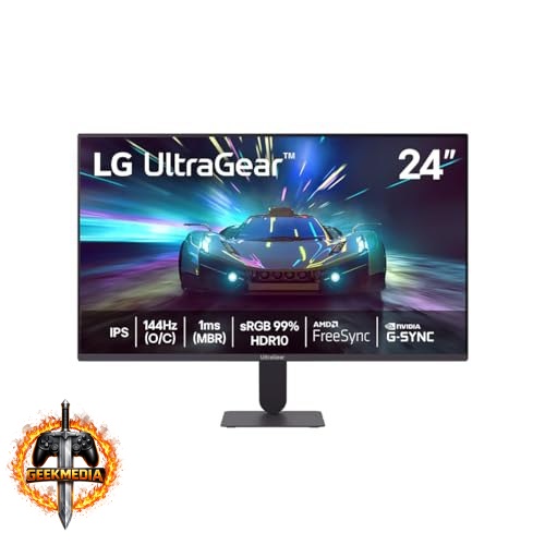Monitor Gamer LG UltraGear 24G411A-B 24 polegadas