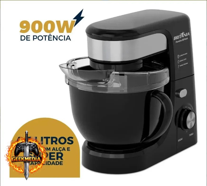 Batedeira Planetária Britânia 900W BBP900A