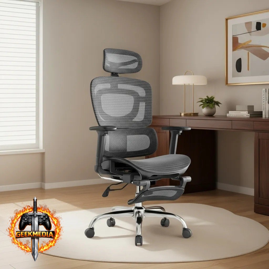 Cadeira Ergonômica Mônaco Bt07 Luvinco Preta