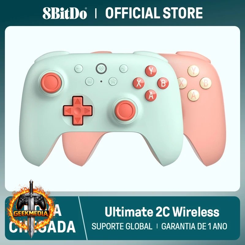 Controle 8BitDo Ultimate 2C Sem Fio