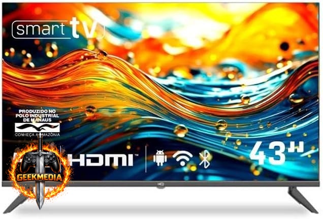 Smart TV HQ 43" Full HD Android 12