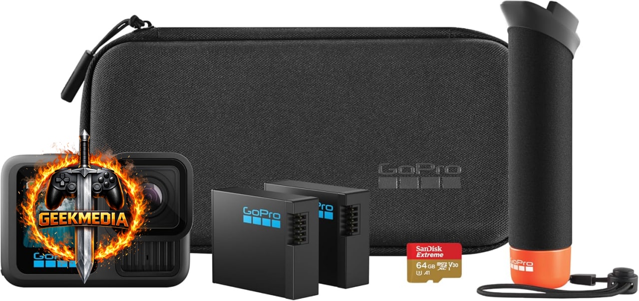GoPro HERO13 Black - Câmera de Ação 5.3K60 27MP