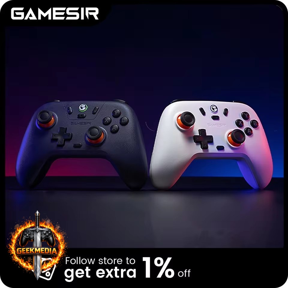 Controle Sem Fio Gamesir T4 Nova Lite, Hall Effect