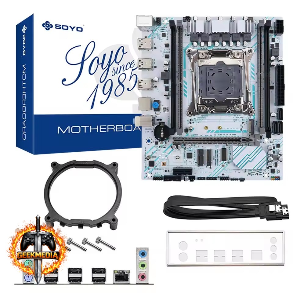 Placa mãe Soyo D4 x99 Intel Xeon