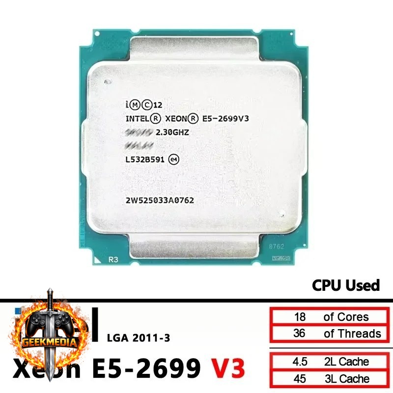 Processador Xeon E5 2699 v3