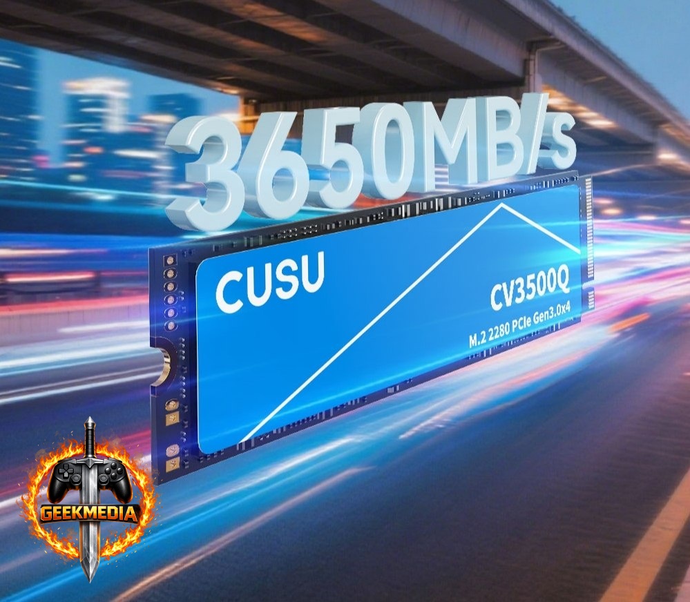 SSD Nvme CUSU 512GB PCIe3.0 Gen3