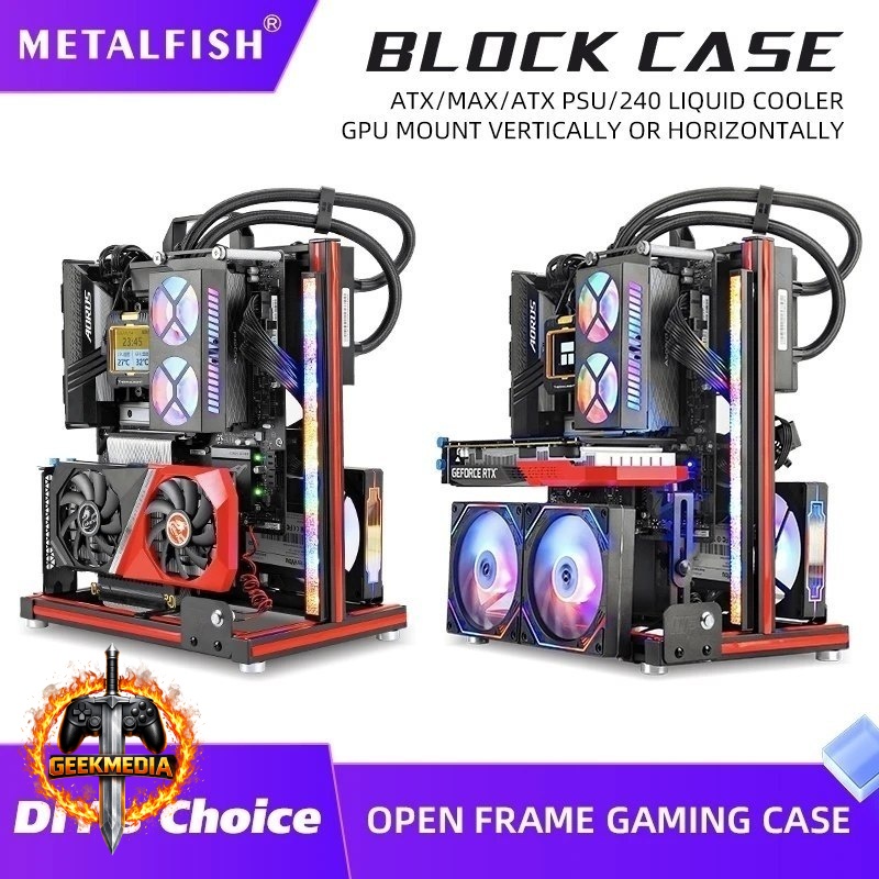 Gabinete de Bancada Metalfish Block Case