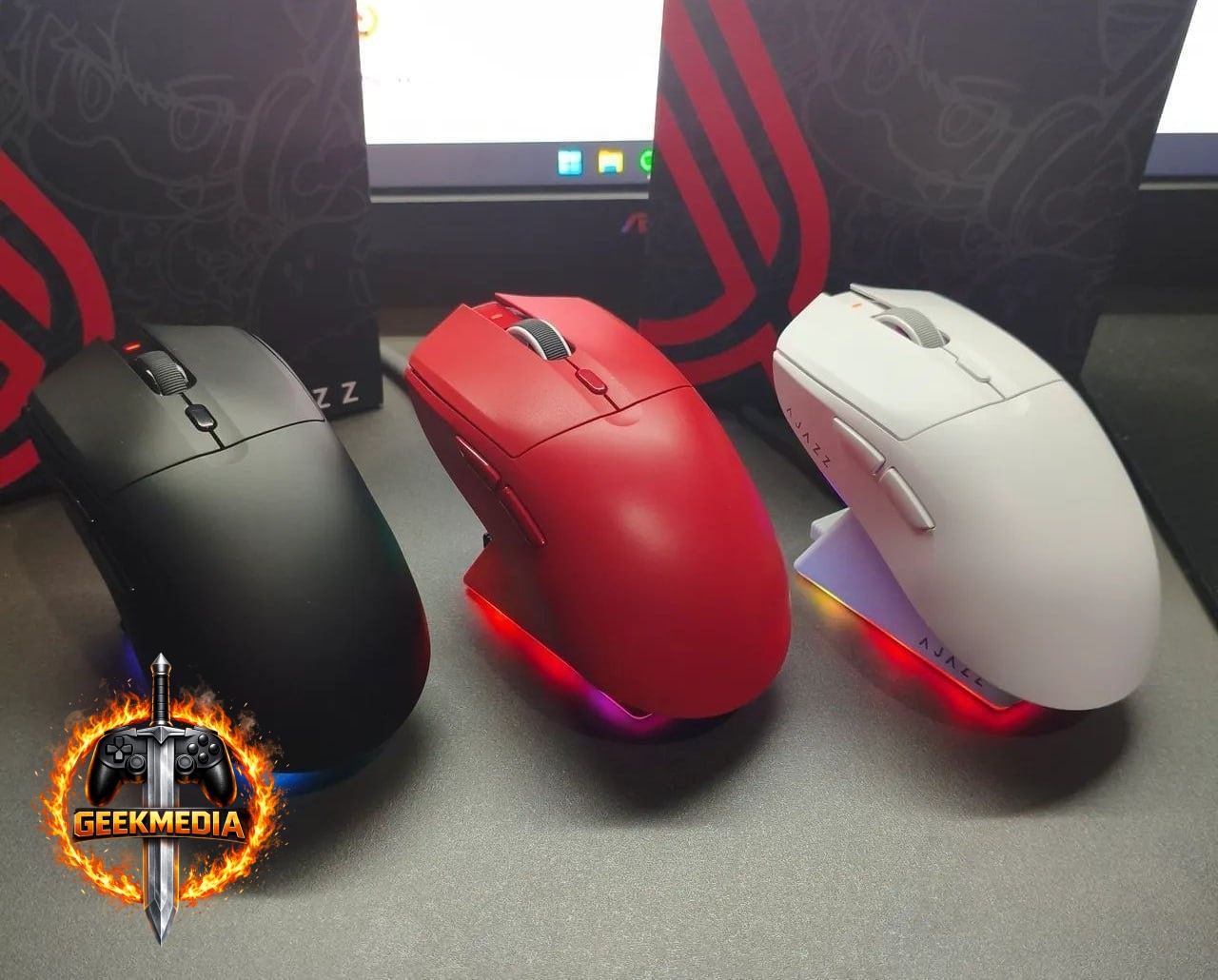 Mouse Sem Fio Ajazz AJ139 V2 Series Paw 3311
