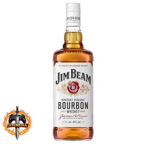 Bourbon Whiskey Jim Beam White 1L