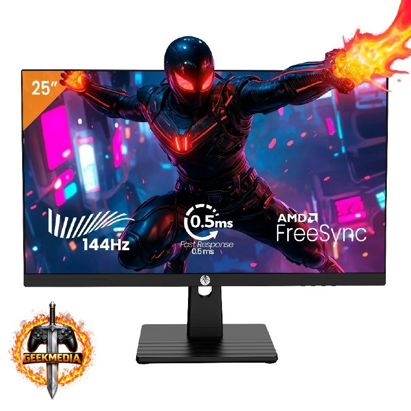 Monitor Gamer Haiz 24.5" IPS 0.5ms FHD 144Hz