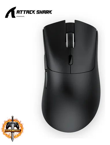 Mouse Gamer Sem Fio Attack Shark R1 18000 Dpi