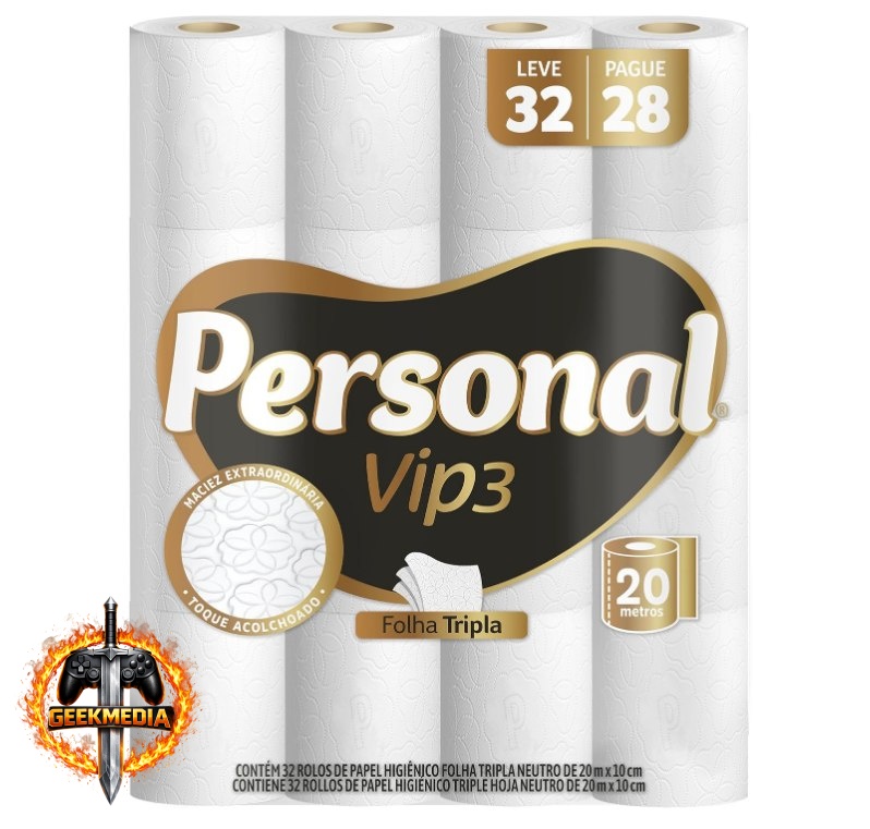 Papel Higiênico Vip Folha Tripla
