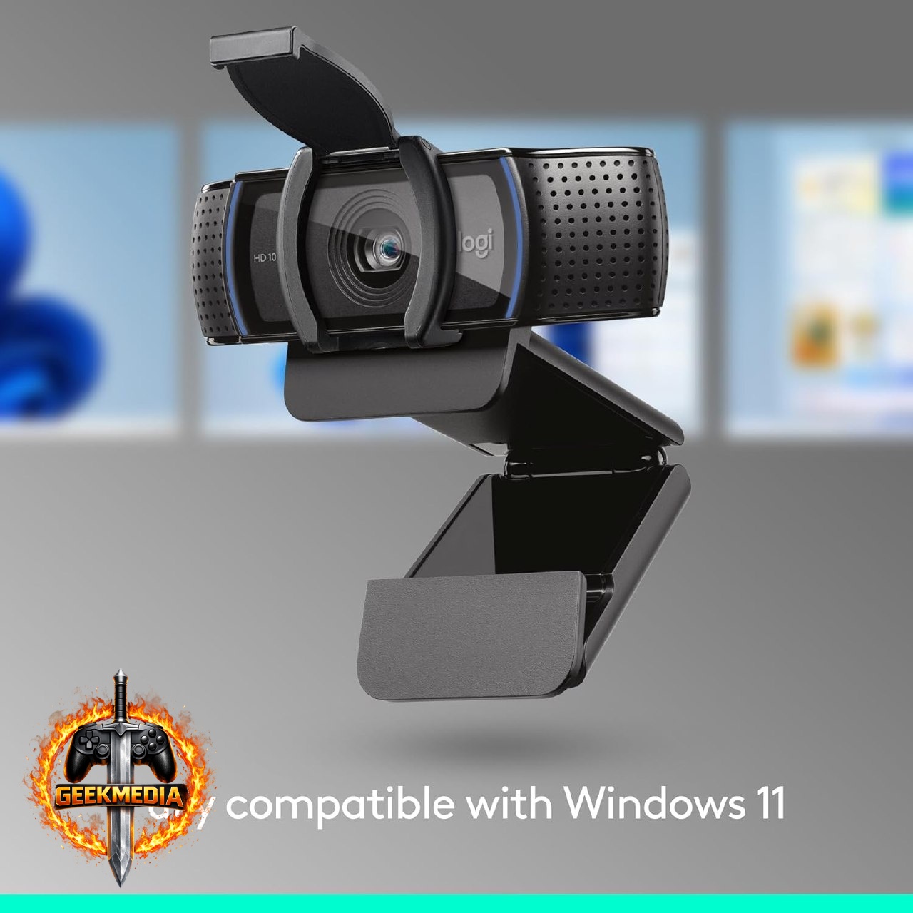 Webcam Logitech C920e HD 1080p com Microfone