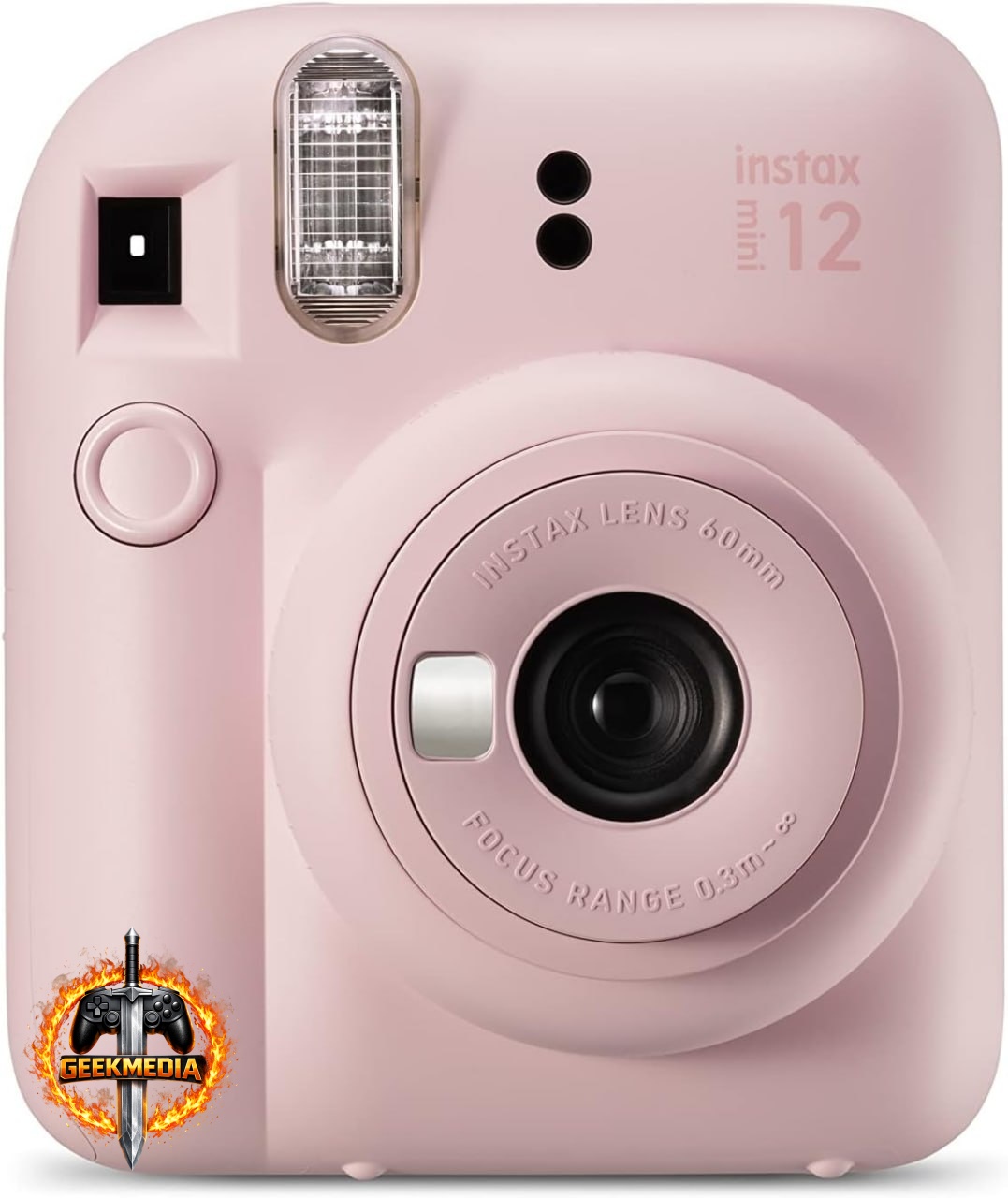Câmera Instantânea Fujifilm Instax Mini 12 - Rosa Gloss