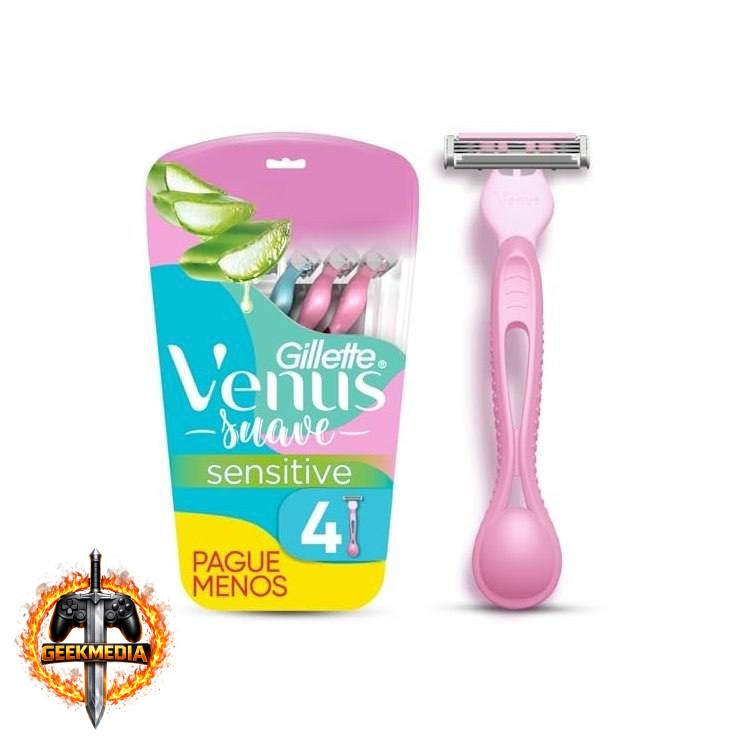 Gillette Venus Suave Sensitive Aparelho de Depilação Descartável