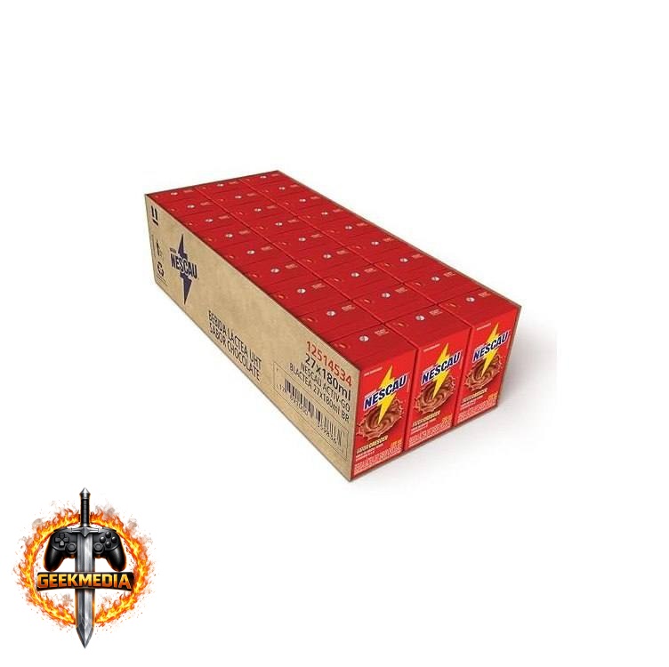 Nescau Bebida Láctea 180ml Caixa com 27 Unidades