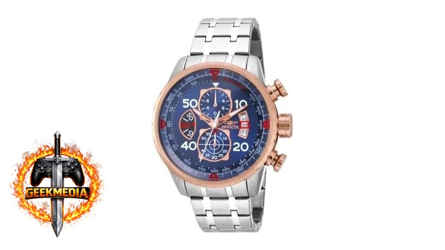 Invicta Relógio Masculino Aviador Analógico de Quartzo Japonês