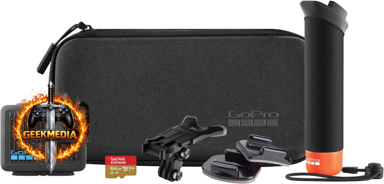 GoPro Hero Bundle Kit Câmera de Ação Compacta 4K