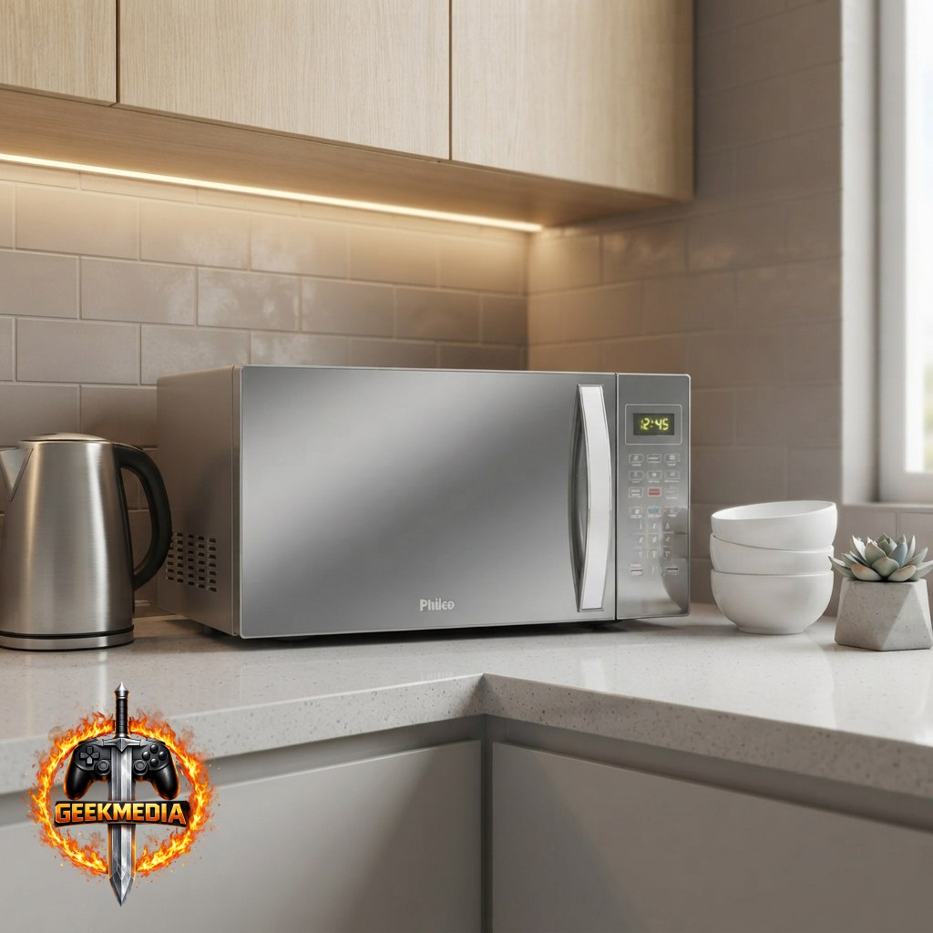 Micro-ondas Philco Limpa Fácil PMO38E 33L 1400W