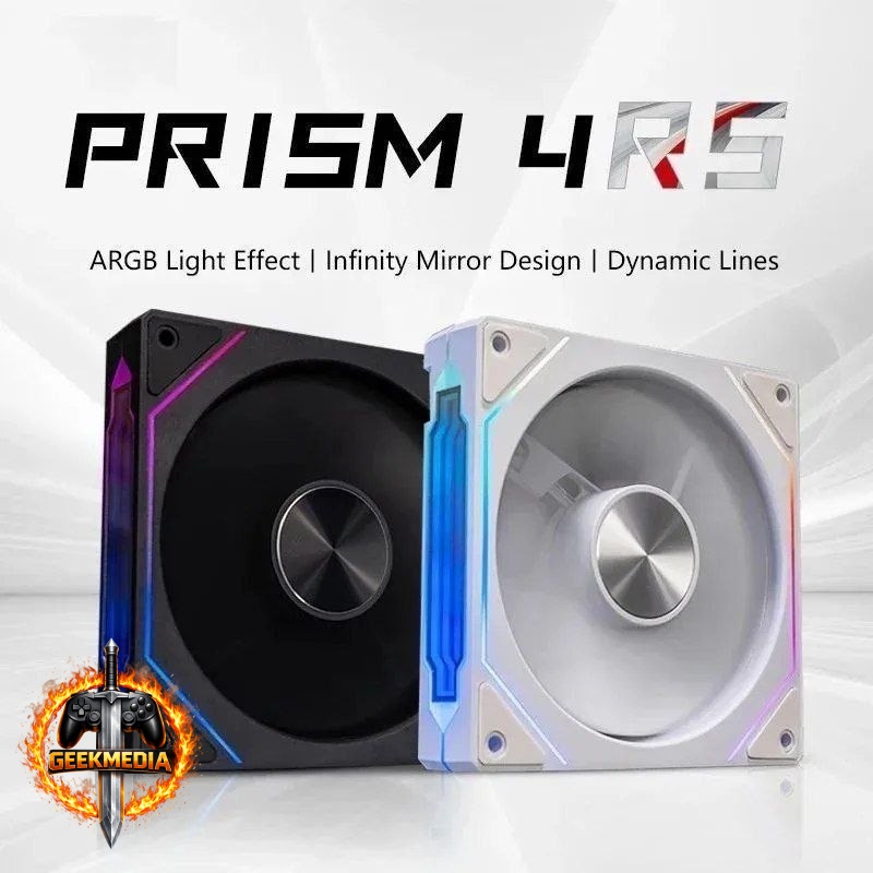 Kit Fans ARGB Prism 4RS (4 Unidades)