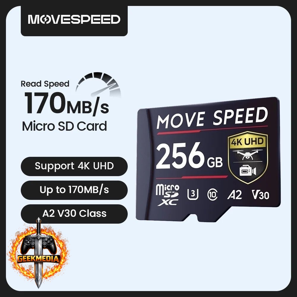 Micro SD Cartão de Memória MOVESPEED B300 128GB