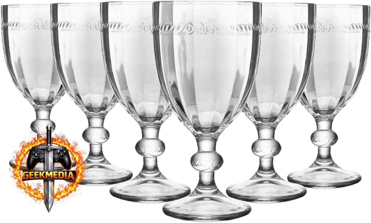 LYOR Conjunto 6 Taças de Cristal Ecológico Imperial 330ml