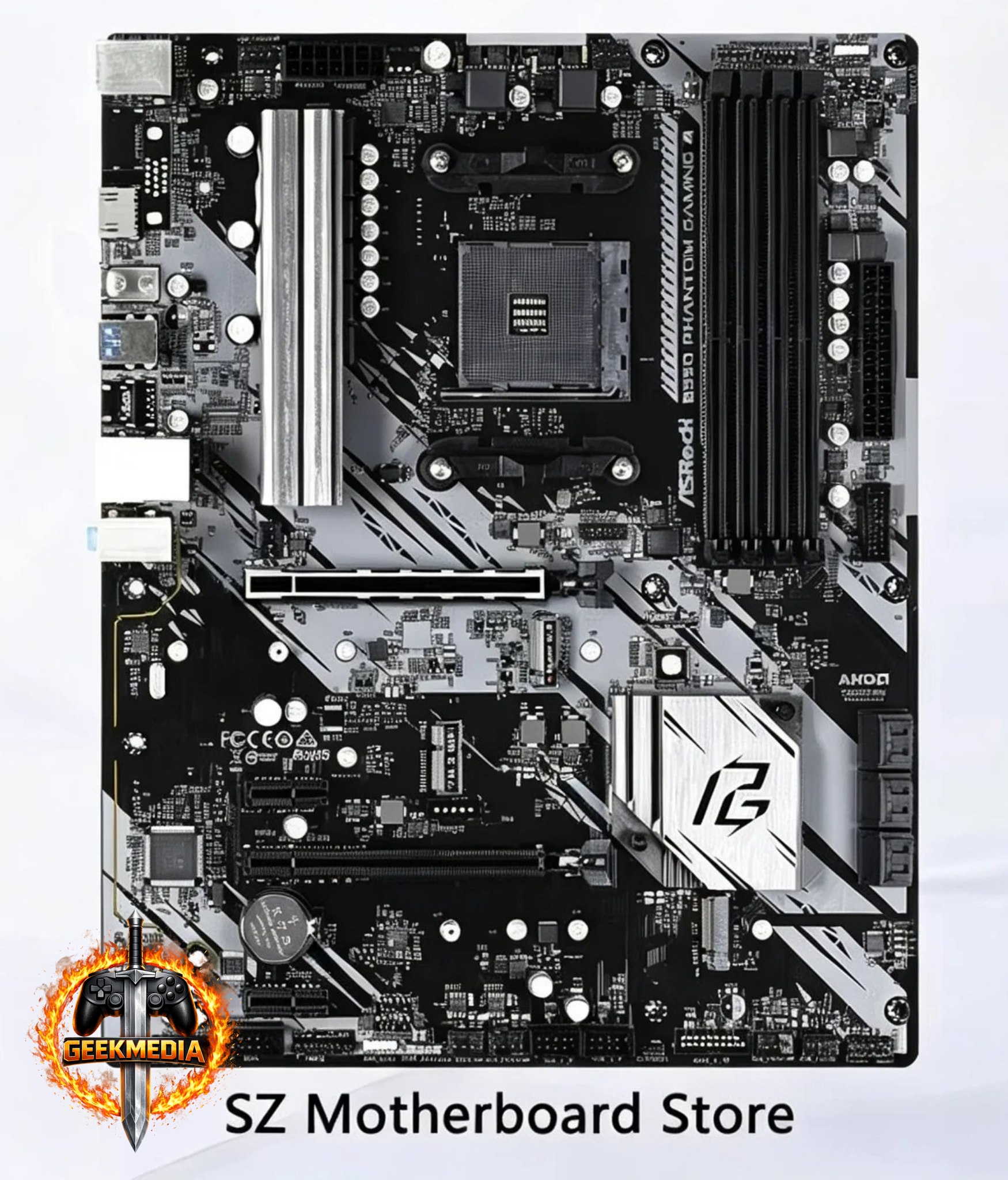 Placa Mãe ASROCK B550 PHANTOM GAMING 4 PCIE 4.0