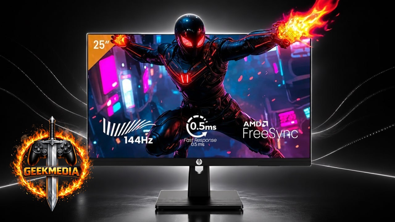 Monitor Haiz 25" Full HD IPS 144Hz 0.5ms
