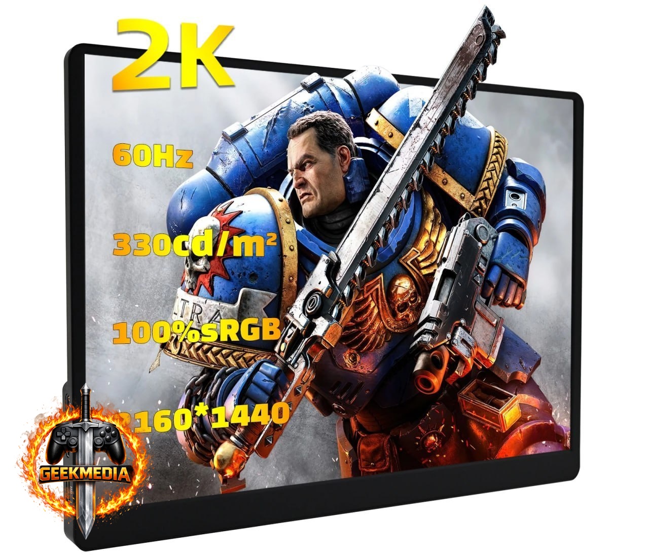 Monitor Portátil Zsus 2K 14 Polegadas