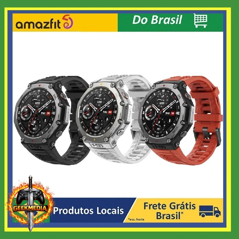 Relógio Smartwatch Amazfit T-rex 3