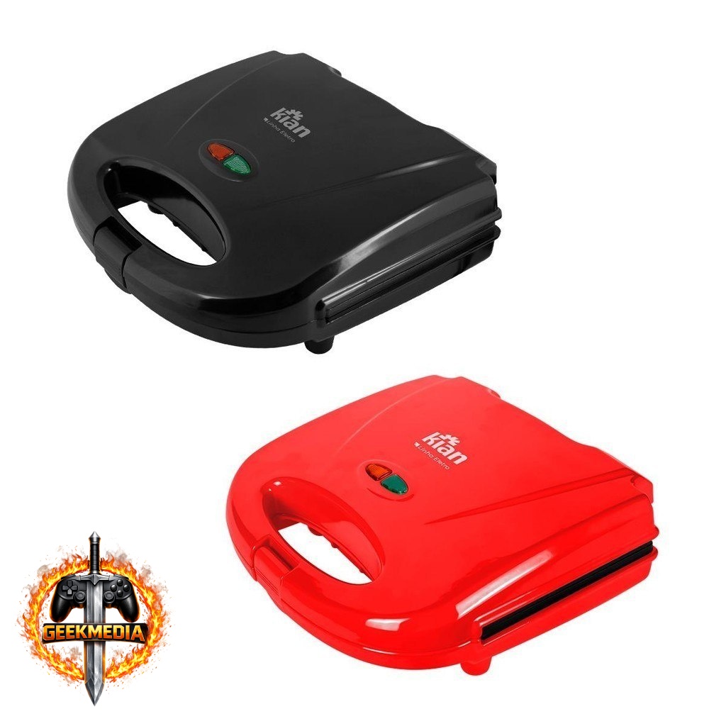 Sanduicheira Grill Antiaderente Ninja 750W Kian