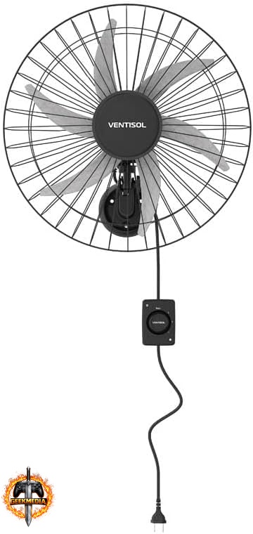Ventilador de Parede Oscilante Ventisol 50cm Bivolt