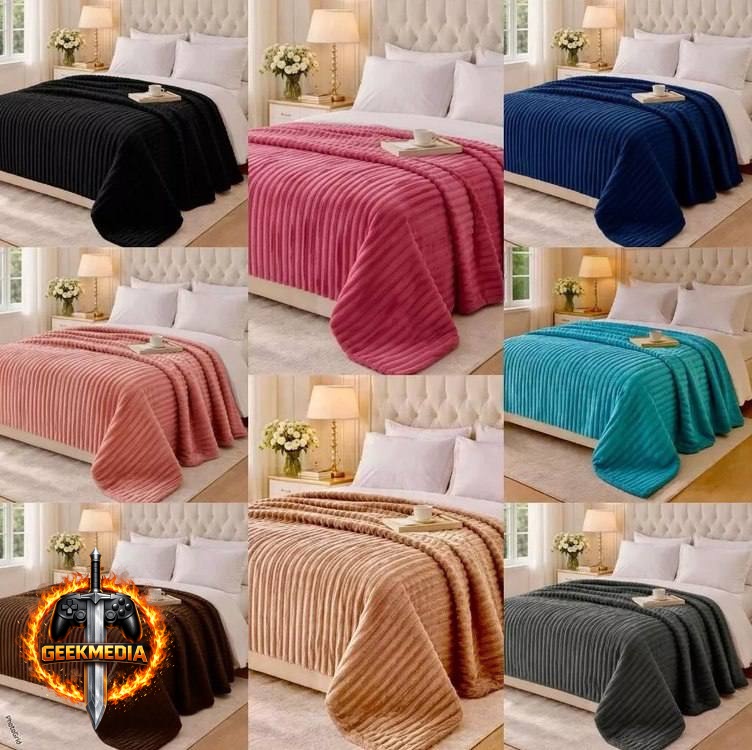 Manta Casal Confort Canelada 2,00 x 1,80 Mt