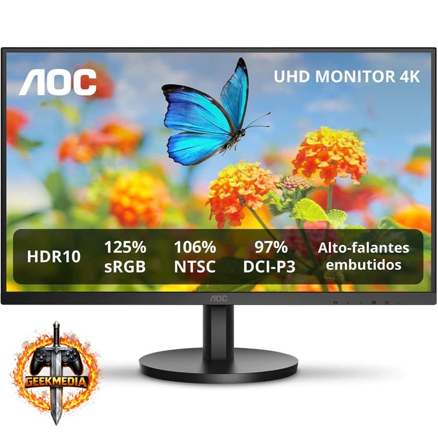 Monitor 27 4K U27B3A/57 HDR10 AOC
