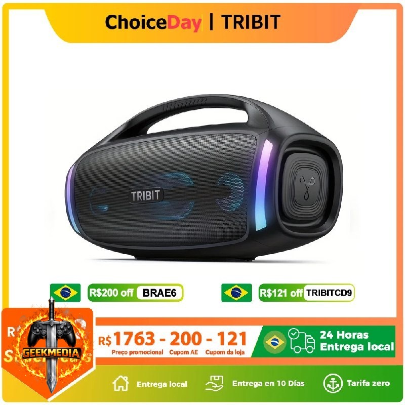 Caixa de Som 200w TRIBIT StormBox Blast 2