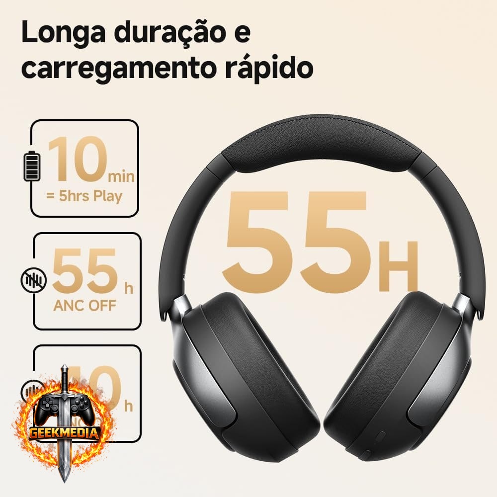 QCY H3 PRO ANC - Fone Bluetooth