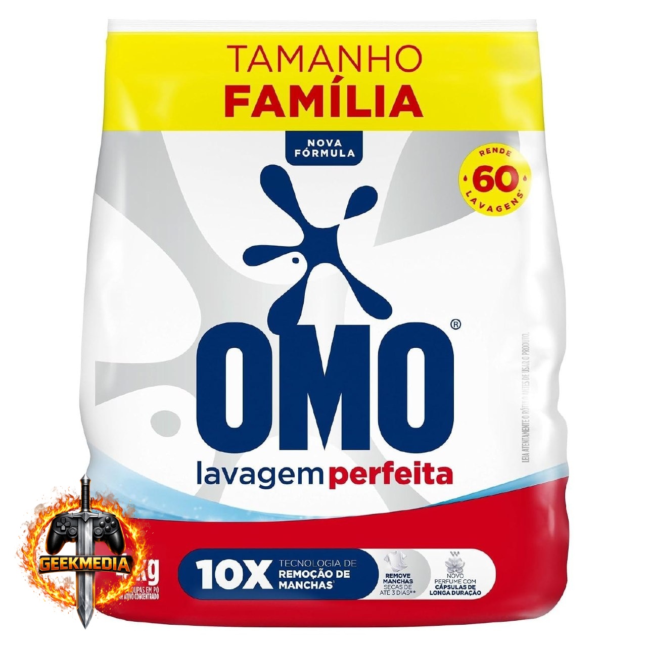 Omo Sabão em Pó Lavagem Perfeita 4Kg