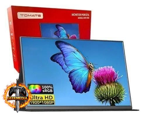 Monitor Portátil Tomate Mtm-1506 15,6" Full HD IPS