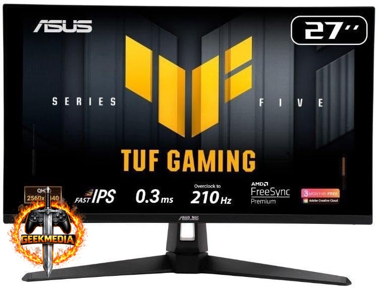 Monitor Gamer ASUS TUF 27" QHD 210Hz