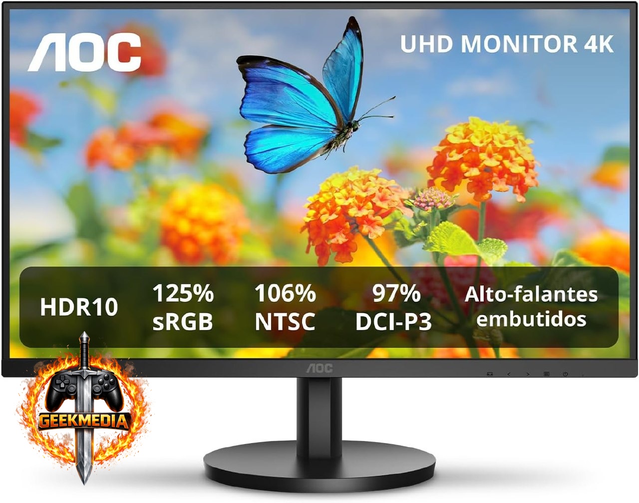Monitor AOC 27" 4K IPS U27B3A
