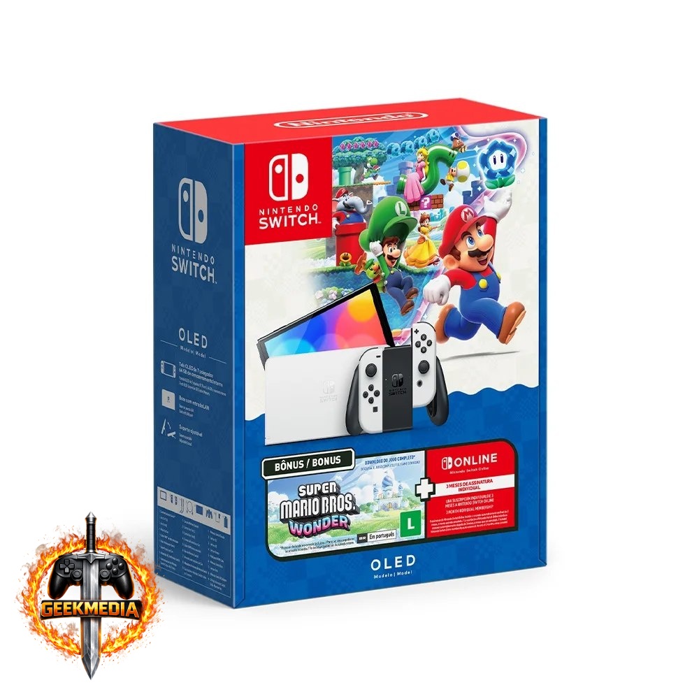Console Nintendo Switch OLED  Super Mario Bros. Wonder