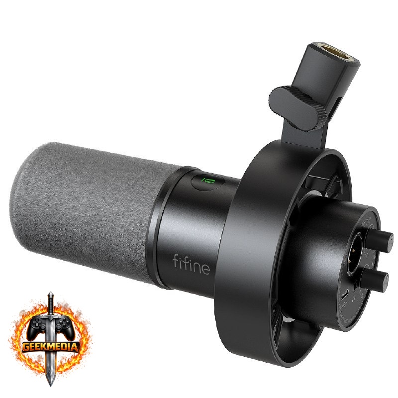 Microfone Dinâmico Fifine K688 USB/XLR